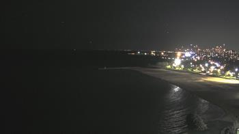 Weather camera view of Edgewater Beach.