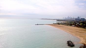 Weather camera view of Edgewater Beach.