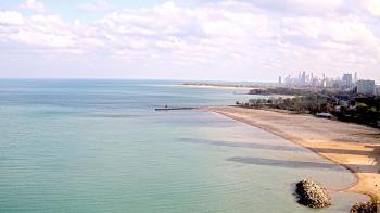 Weather camera view of Edgewater Beach.