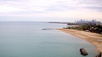 Weather camera view of Edgewater Beach.