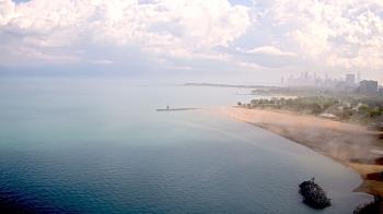 Weather camera view of Edgewater Beach.