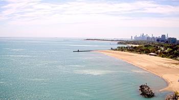 Weather camera view of Edgewater Beach.