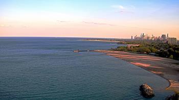 Weather camera view of Edgewater Beach.