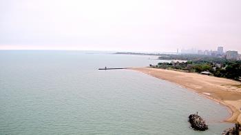 Weather camera view of Edgewater Beach.