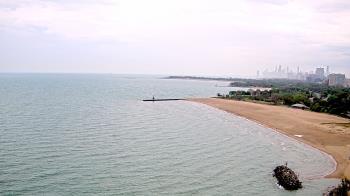 Weather camera view of Edgewater Beach.