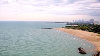 Weather camera view of Edgewater Beach.