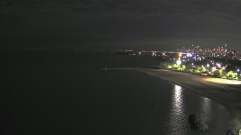 Weather camera view of Edgewater Beach.