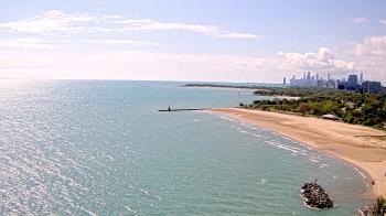 Weather camera view of Edgewater Beach.