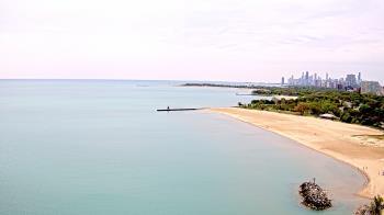 Weather camera view of Edgewater Beach.