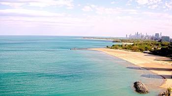 Weather camera view of Edgewater Beach.