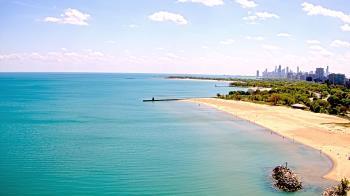 Weather camera view of Edgewater Beach.