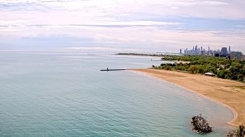 Weather camera view of Edgewater Beach.