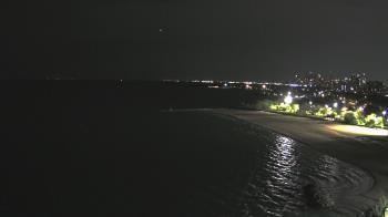 Weather camera view of Edgewater Beach.