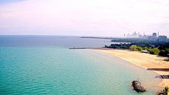 Weather camera view of Edgewater Beach.