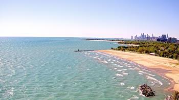 Weather camera view of Edgewater Beach.