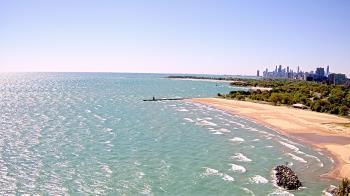 Weather camera view of Edgewater Beach.