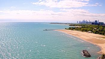 Weather camera view of Edgewater Beach.