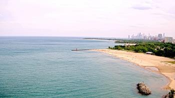 Weather camera view of Edgewater Beach.