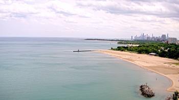 Weather camera view of Edgewater Beach.