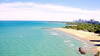 Weather camera view of Edgewater Beach.