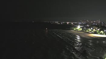 Weather camera view of Edgewater Beach.