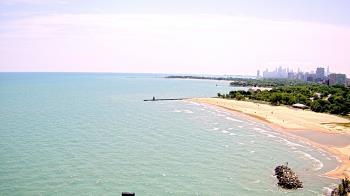 Weather camera view of Edgewater Beach.
