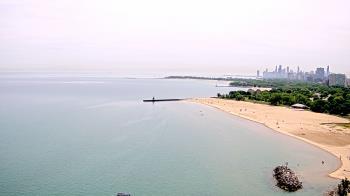 Weather camera view of Edgewater Beach.