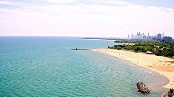 Weather camera view of Edgewater Beach.