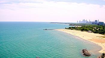 Weather camera view of Edgewater Beach.