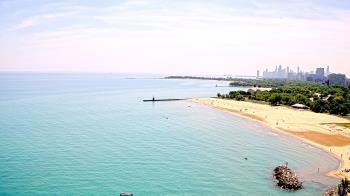 Weather camera view of Edgewater Beach.