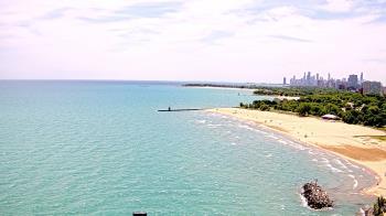 Weather camera view of Edgewater Beach.