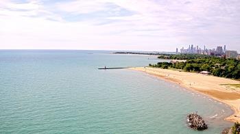 Weather camera view of Edgewater Beach.