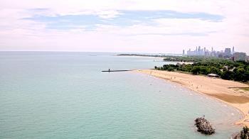 Weather camera view of Edgewater Beach.