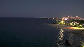 Weather camera view of Edgewater Beach.