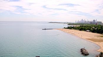 Weather camera view of Edgewater Beach.