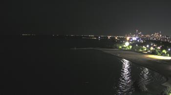 Weather camera view of Edgewater Beach.