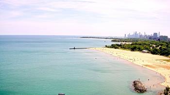 Weather camera view of Edgewater Beach.