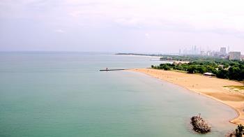 Weather camera view of Edgewater Beach.