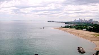 Weather camera view of Edgewater Beach.