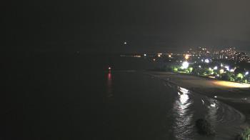Weather camera view of Edgewater Beach.
