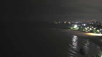 Weather camera view of Edgewater Beach.