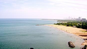 Weather camera view of Edgewater Beach.