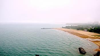 Weather camera view of Edgewater Beach.