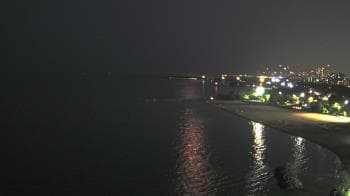 Weather camera view of Edgewater Beach.