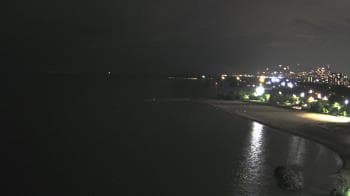 Weather camera view of Edgewater Beach.