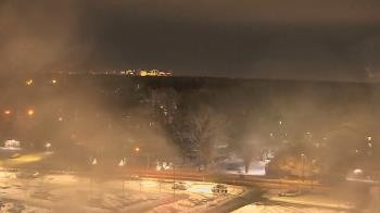 Weather camera view of Chippenham Hospital.