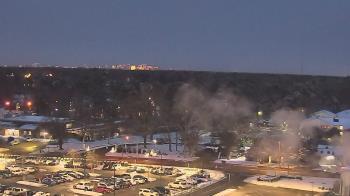 Weather camera view of Chippenham Hospital.