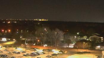 Weather camera view of Chippenham Hospital.