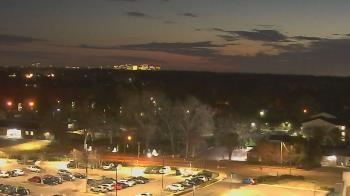 Weather camera view of Chippenham Hospital.