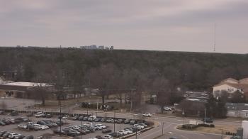 Weather camera view of Chippenham Hospital.